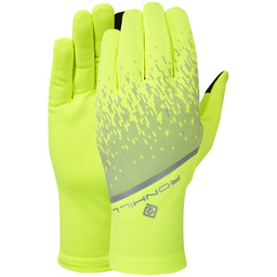 RONHILL Rękawiczki biegowe REFLECT GLOVE fluo yellow/reflect