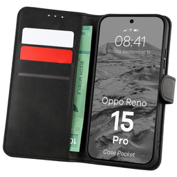Bizon Etui z klapką Case Pocket do Oppo