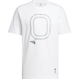 adidas heren ADIDAS X OVERTIME GRAPHIC T-SHIRT, white,