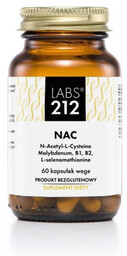LABS212 NAC - N-Acetylo-L-Cysteina 300 mg (60 kaps.)