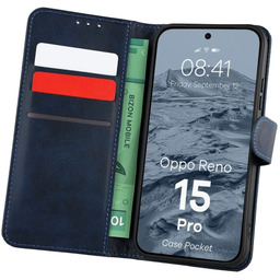 Bizon Etui z klapką Case Pocket do Oppo