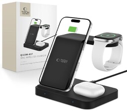 TECH-PROTECT QI15W-A37 3IN1 WIRELESS CHARGER FOR ANDROID &
