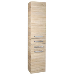 VEGA słupek wysoki z koszem na bieliznę 40x184x31cm,