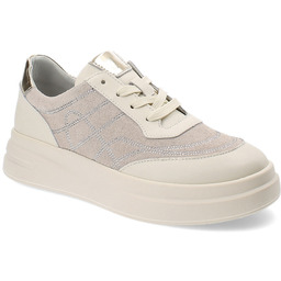 Artiker Beżowe Sneakersy Modne Obuwie Damskie