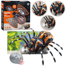 Zdalnie Sterowany Pająk Tarantula Podczerwień Czarny R/C St
