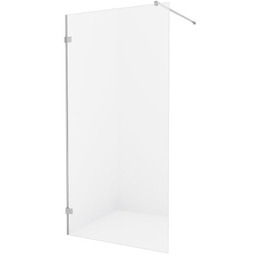 Chromowana ścianka prysznicowa 100 cm EXK-1543 Avexa New