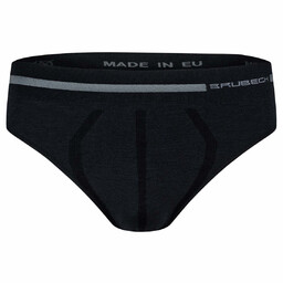 Czarne Slipy Męskie Merino Wool Comfort