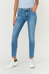 7 FOR ALL MANKIND Niebieskie damskie jeansy SLIM