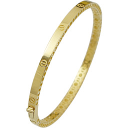 Bransoletka Złota Damska Sztywna 4,00 mm Szeroka pr