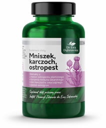 Dr Ewa Dąbrowska Mniszek, Karczoch, Ostropest, 60 kapsułek