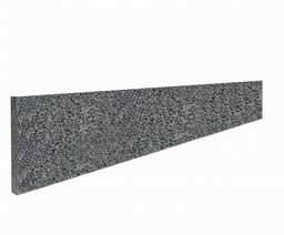 Podstopnica granitowa płomieniowana Dark Grey G654 New 150x15x2