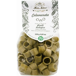 Makaron CALAMARATA z groszku i ryżu brązowego bezglutenowy