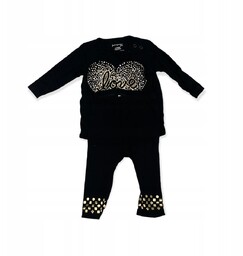 Body niemowlęce rękawek spodnie zestaw 58-68 cm