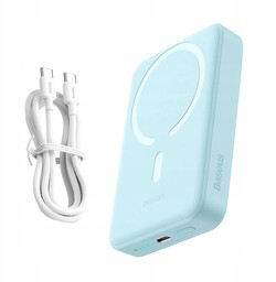Baseus Magnetyczny Powerbank Magsafe 10000MAH Ładowanie Indukcyjne Qc