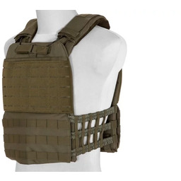 Kamizelka taktyczna typu plate carrier molle/laser-cut - oliwkowa