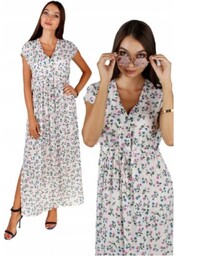 Sukienka Damska Letnia Maxi Plus Size