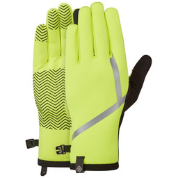 RONHILL Rękawiczki biegowe WIND-BLOCK GLOVE fluo yellow