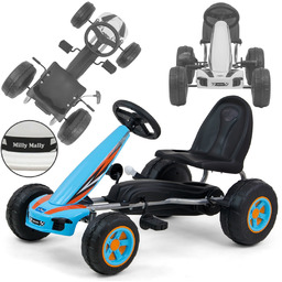 Gokart na pedały dla dzieci Viper Milly Mally