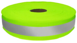 Taśma Odblaskowa 40mm Zielona Odblask 20mm 5 metrów