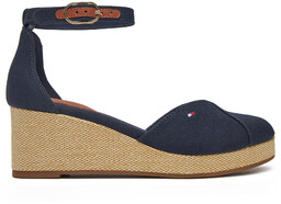 Espadryle Tommy Hilfiger FW0FW08657 Granatowy
