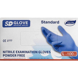 Continental Medical Bv Rękawiczki Nitrylowe SD Glove Bezpudrowe