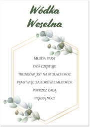 Etykiety na butelkę z Wódką Weselną - 9