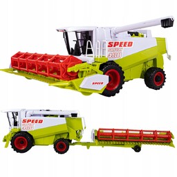 Ogromny Kombajn Zboża Zbożowy Zabawka Napęd 75 Cm