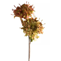 EUROFIRANY Kwiat dekoracyjny Flore 460288 88 cm Zielony