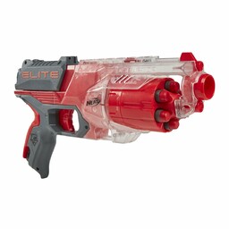 Wyrzutnia Nerf Elite Disruptor (półprzezroczysty czerwony)