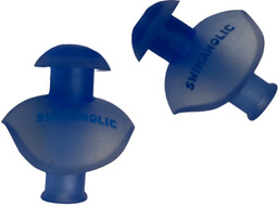 Swimaholic earplugs niebieski
