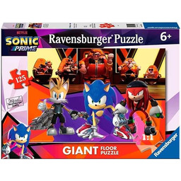 Ravensburger - Puzzle Sonic, Colección 125 Giant Suelo,