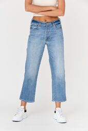 7 FOR ALL MANKIND Błękitne jeansy damskie THE