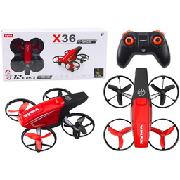 Zdalnie Sterowany Dron Rc X36 Syma Czerwony