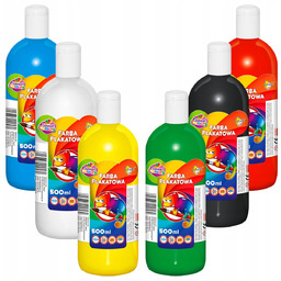 Otocki, Farby Plakatowe, 500 Ml, 6 Szt.