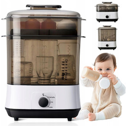 Elektryczny Do Butelek Sterylizator Suszarka Przenośny 630W