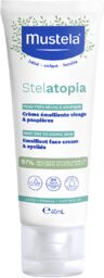Mustela Stelatopia, krem emolientowy do twarzy, skóra atopowa,