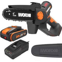 Lekka Minipilarka Łańcuchowa Akumulatorowa Gałęziówka 20V Worx WG327E