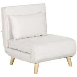 Sofa rozkładana 3 w 1, beżowa, 72 78