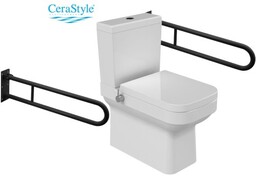 Kompakt WC z funkcją bidetu +bateria CIEPŁA/ZIMNA woda