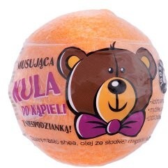 LaQ, kula do kąpieli z niespodzianką, pomarańczowa