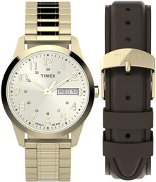 Zegarek Męski Timex Twg063800 Złoty