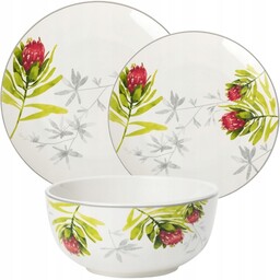 Serwis obiadowy porcelanowy Florina Protea 18 el zestaw