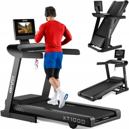 Bieżnia Domowa Elektryczna Składana Do Biegania Kąt Nachylenia