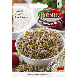 Nasiona na kiełki Rzodkiewka 20g
