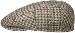 Kaszkiet Kent Tricolour Houndstooth by Stetson, beżowy