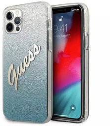 Guess GUHCP12MPCUGLSBL iPhone 12/12 Pro 6,1" niebieski/blue hardcase