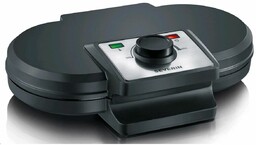 Severin WA 2106 gofrownica duo, czarny