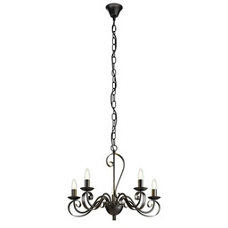 Lindby - Shervan Żyrandol Antique Brown