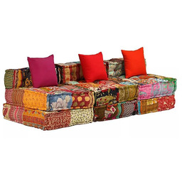 Edinos Sofa patchworkowa 3-osobowa G0-A41