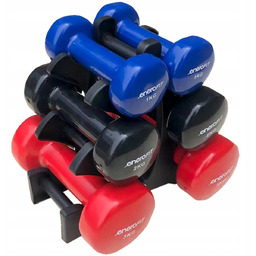 Zestaw Hantli 12 kg Enero Hantelki Winylowe